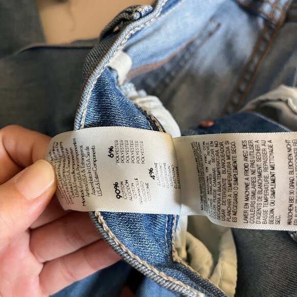 Mother Pixie Cruiser Fray Rumor Has It Flare Jeans - Women's Size 27*30 - Blue - Picture 9 of 12